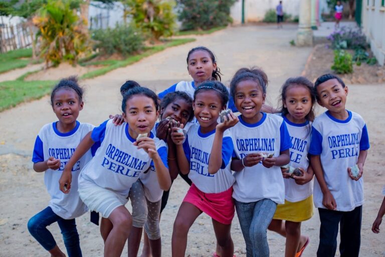 Photo des enfants de l'Orphelinat Perle